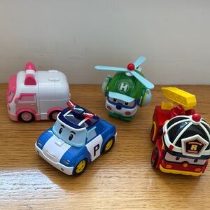 Robo Car Poli - Set of 4 transformers